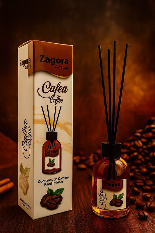 Zagora Active – Cafea (Coffee) Odorizant de Cameră cu Bețișoare