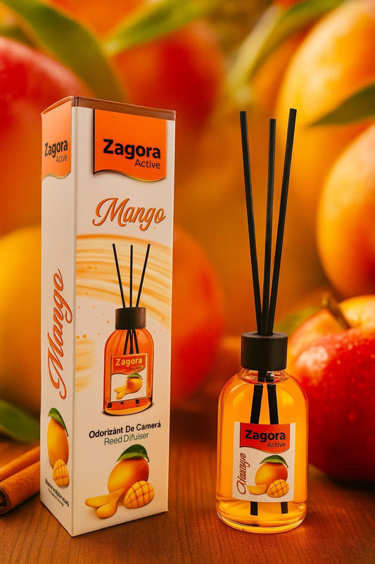 Zagora Active – Mango Odorizant de Cameră cu Bețișoare