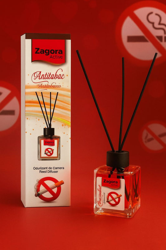 Zagora Active – Odorizant de Cameră Antitabac – Reed Diffuser