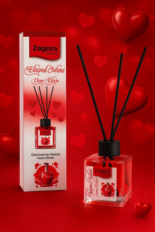 Zagora Active – Odorizant de Cameră Elixirul Iubirii – Love Elixir Reed Diffuser