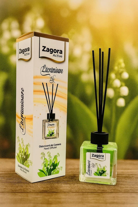 Zagora Active – Odorizant de Cameră Lăcrămioare (Lily) – Reed Diffuser