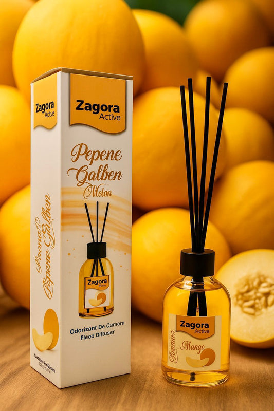 Zagora Active – Pepene Galben Odorizant de Cameră cu Bețișoare