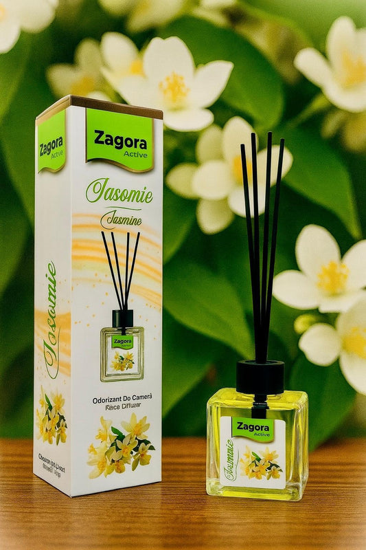 Zagora Active – Odorizant de Cameră Iasomie (Jasmine) – Reed Diffuser
