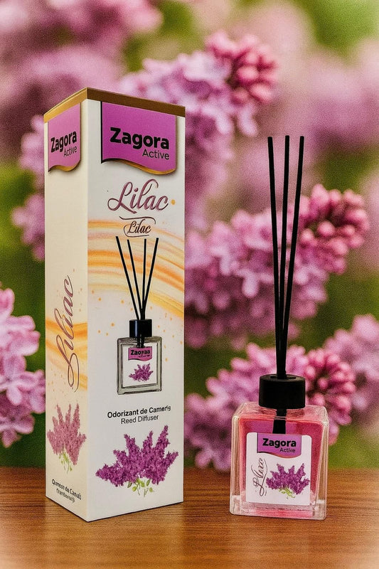 Zagora Active – Odorizant de Cameră Liliac (Lilac) – Reed Diffuser