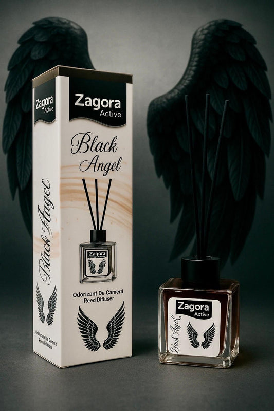 Zagora Active – Odorizant de Cameră Black Angel – Reed Diffuser