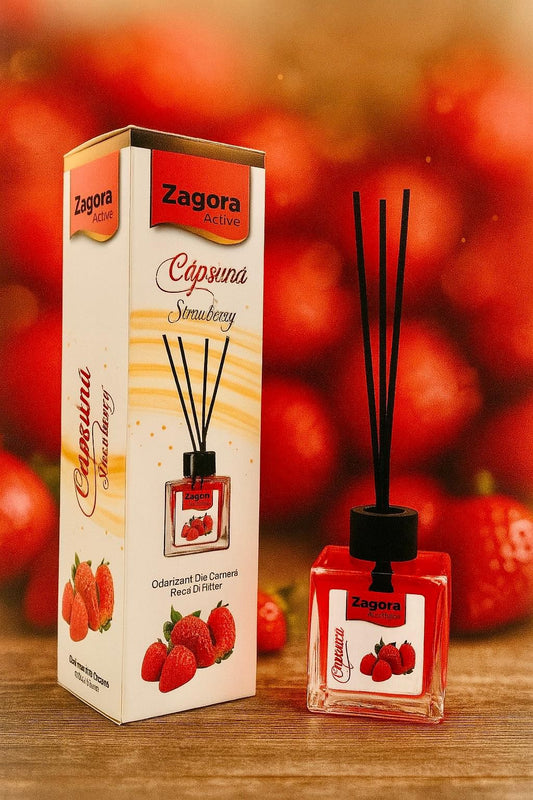 Zagora Active – Odorizant de Cameră Căpșună (Strawberry) – Reed Diffuser
