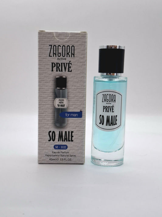 ZAGORA Active Privé So Male M-102 Eau de Parfum – For Men – 45ml