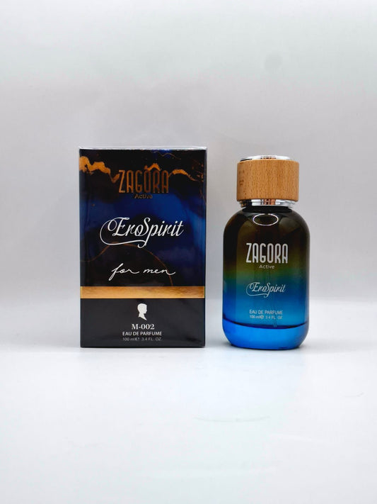 ZAGORA Active EroSpirit M-002 Eau de Parfum – For Men – 100ml