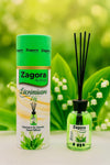 Zagora Active Lacrimioare (Lily) Reed Diffuser – Odorizant de Cameră cu Bețișoare – Silindir – 100ml