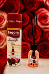 Zagora Active Trandafir (Rose) Reed Diffuser – Odorizant de Cameră cu Bețișoare – Silindir – 100ml