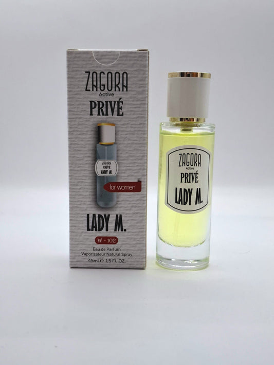 ZAGORA Active Privé Lady M. W-102 Eau de Parfum – For Women – 45ml